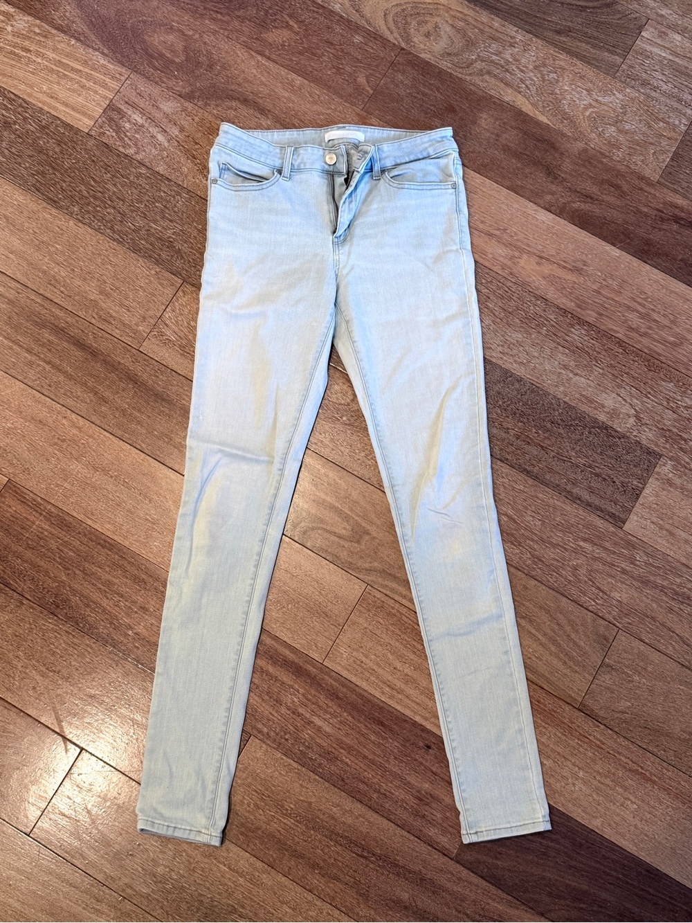 Uniqlo Light Blue Women's Skinny Jeans